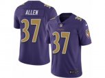 Baltimore Ravens #37 Javorius Allen Limited Purple Rush NFL Jersey
