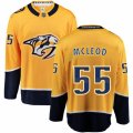 Nashville Predators #55 Cody McLeod Fanatics Branded Gold Home Breakaway NHL Jersey
