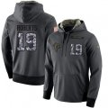 Atlanta Falcons #19 Andre Roberts Stitched Black Anthracite Salute to Service Player Performance Hoodie