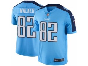 Tennessee Titans #82 Delanie Walker Limited Light Blue Rush Vapor Untouchable NFL Jersey