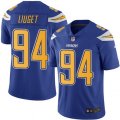 Los Angeles Chargers #94 Corey Liuget Elite Electric Blue Rush Vapor Untouchable NFL Jersey
