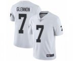 Oakland Raiders #7 Mike Glennon White Vapor Untouchable Limited Player Football Jersey