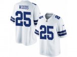 Dallas Cowboys #25 Xavier Woods Limited White NFL Jersey