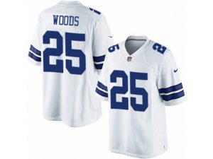 Dallas Cowboys #25 Xavier Woods Limited White NFL Jersey