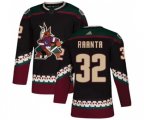 Arizona Coyotes #32 Antti Raanta Premier Black Alternate Hockey Jersey