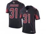 Arizona Cardinals #31 David Johnson Limited Black Rush NFL Jersey