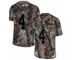 Pittsburgh Steelers #4 Jordan Berry Camo Rush Realtree Limited NFL Jersey