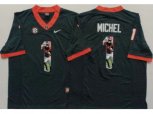 Georgia Bulldogs #1 Sony Michel Black Player Fashion Stitched NCAA Jersey