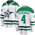Dallas Stars #4 Miro Heiskanen Authentic White Away Fanatics Branded Breakaway NHL Jersey