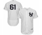 New York Yankees Ben Heller White Home Flex Base Authentic Collection Baseball Player Jersey