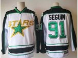 Dallas Stars #91 Tyler Seguin White Road Authentic Stitched NHL Jersey