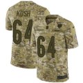 Chicago Bears #64 Eric Kush Limited Camo 2018 Salute to Service NFL Jersey