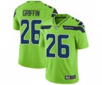 Seattle Seahawks #26 Shaquill Griffin Limited Green Rush Vapor Untouchable Football Jersey