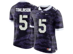 Men\'s TCU Horned Frogs LaDainian Tomlinson #5 College Limited Football Jersey - Purple