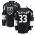 Los Angeles Kings #33 Marty Mcsorley Authentic Black Home Fanatics Branded Breakaway NHL Jersey