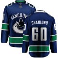 Vancouver Canucks #60 Markus Granlund Fanatics Branded Blue Home Breakaway NHL Jersey
