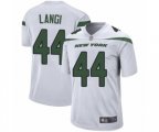 New York Jets #44 Harvey Langi Game White Football Jersey