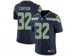 Seattle Seahawks #32 Chris Carson Navy Blue Team Color Vapor Untouchable Limited Player NFL Jersey