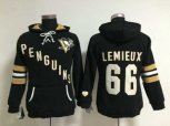 women nhl jerseys pittsburgh penguins #66 lemieux black[pullover hooded sweatshirt]