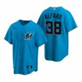 Nike Miami Marlins #38 Jorge Alfaro Blue Alternate Stitched Baseball Jersey