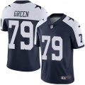 Dallas Cowboys #79 Chaz Green Navy Blue Throwback Alternate Vapor Untouchable Limited Player NFL Jersey