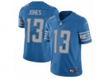 Detroit Lions #13 T.J. Jones Blue Team Color Vapor Untouchable Limited Player NFL Jersey