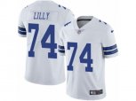 Dallas Cowboys #74 Bob Lilly Vapor Untouchable Limited White NFL Jersey