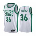 Nike Celtics #36 Marcus Smart White NBA Swingman 2020-21 City Edition Jersey
