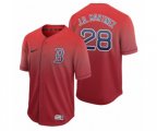 Boston Red Sox J.D. Martinez Red Fade Nike Jersey