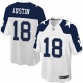Dallas Cowboys #18 Tavon Austin Game White Throwback Alternate NFL Jersey