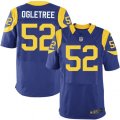 Los Angeles Rams #52 Alec Ogletree Royal Blue Alternate Vapor Untouchable Elite Player NFL Jersey