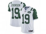 New York Jets #19 Keyshawn Johnson Vapor Untouchable Limited White NFL Jersey