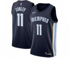 Memphis Grizzlies #11 Mike Conley Swingman Navy Blue Road Basketball Jersey - Icon Edition