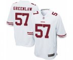 San Francisco 49ers #57 Dre Greenlaw Game White Football Jersey