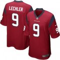 Houston Texans #9 Shane Lechler Game Red Alternate NFL Jersey