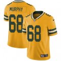 Green Bay Packers #68 Kyle Murphy Limited Gold Rush Vapor Untouchable NFL Jersey