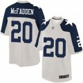 Dallas Cowboys #20 Darren McFadden Limited White Throwback Alternate NFL Jersey