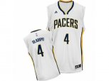 Indiana Pacers #4 Victor Oladipo Swingman White Home NBA Jersey