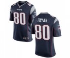 New England Patriots #80 Irving Fryar Game Navy Blue Team Color Football Jersey