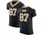 New Orleans Saints #87 Jared Cook Black Team Color Vapor Untouchable Elite Player Football Jersey