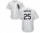 Chicago White Sox #25 James Shields Replica White Home Cool Base MLB Jersey