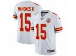Kansas City Chiefs #15 Patrick Mahomes II Vapor Untouchable Limited White NFL Jersey