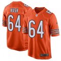 Chicago Bears #64 Eric Kush Game Orange Alternate NFL Jersey