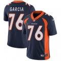 Denver Broncos #76 Max Garcia Navy Blue Alternate Vapor Untouchable Limited Player NFL Jersey