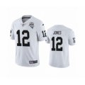 Oakland Raiders #12 Zay Jones White 2020 Inaugural Season Vapor Limited Jersey