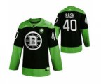 Boston Bruins #40 Tuukka Rask Green Hockey Fight nCoV Limited Hockey Jersey