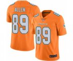 Miami Dolphins #89 Dwayne Allen Limited Orange Rush Vapor Untouchable Football Jersey