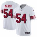 San Francisco 49ers #54 Cassius Marsh Limited White Rush Vapor Untouchable NFL Jersey