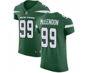 New York Jets #99 Steve McLendon Elite Green Team Color Football Jersey