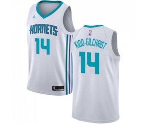 Charlotte Hornets #14 Michael Kidd-Gilchrist Swingman White NBA Jersey - Association Edition